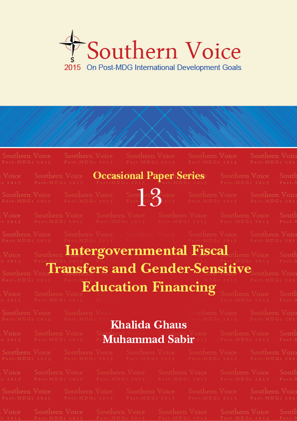 Intergovernmental Fiscal Transfers and Gender-Sensitive Education Financing