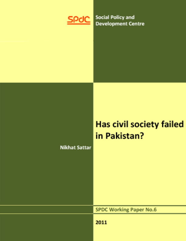 Has civil society failed in Pakistan?