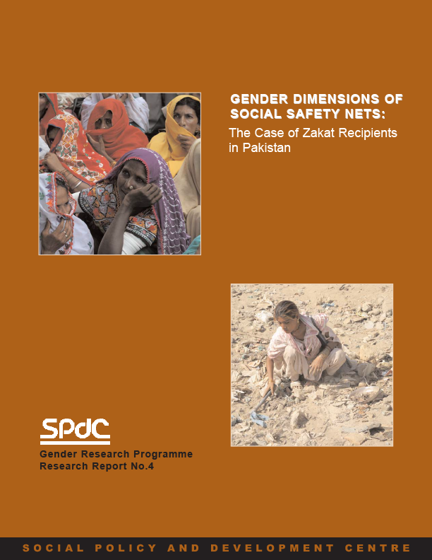 Gender Dimensions of Social Safety Nets:  The Case of Zakat Recipients in Pakistan