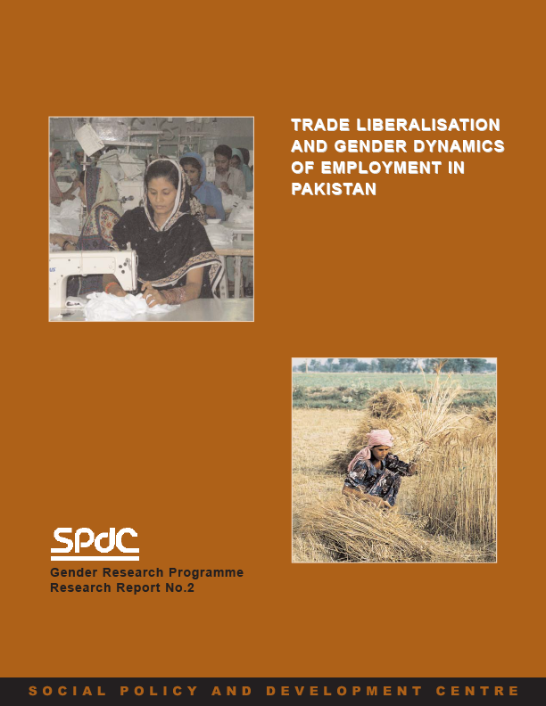 Trade Liberalisation and Gender Dynamics of Employment in Pakistan