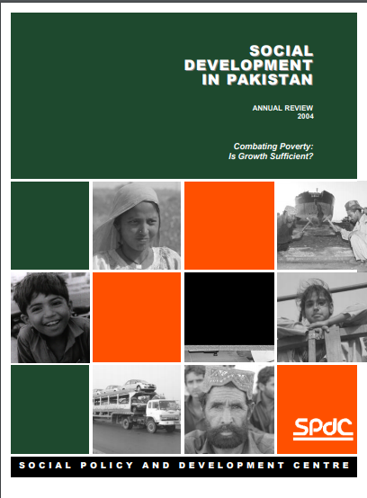 Social Development in Pakistan: Combating Poverty: Is Growth Sufficient?