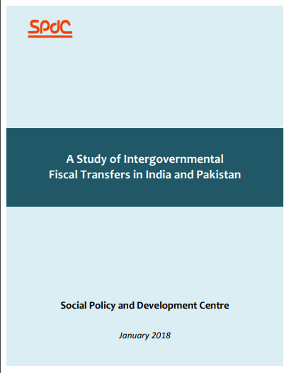 A Study of Intergovernmental Fiscal Transfers in India and Pakistan