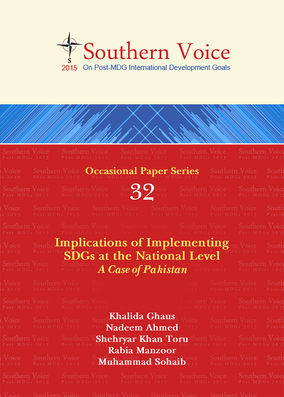 Implications of Implementing SDGs at the National Level: A Case of Pakistan