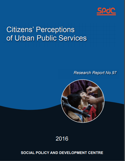 Citizens’ Perceptions of Urban Public Services