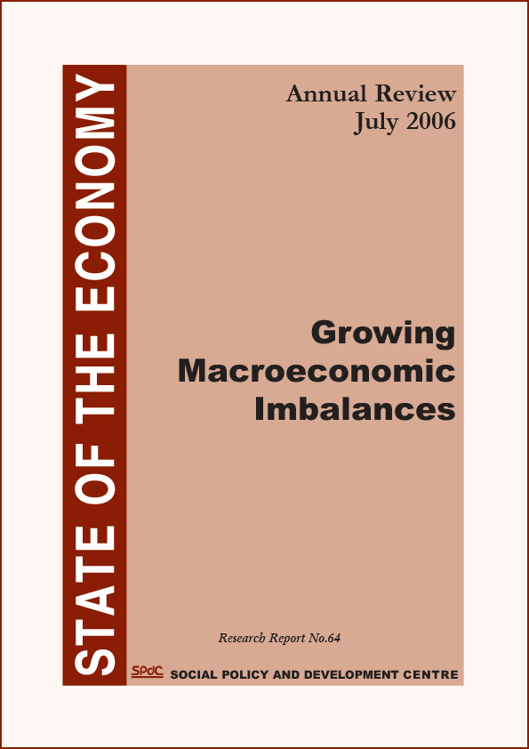 State of the Economy: Growing Macroeconomic Imbalances