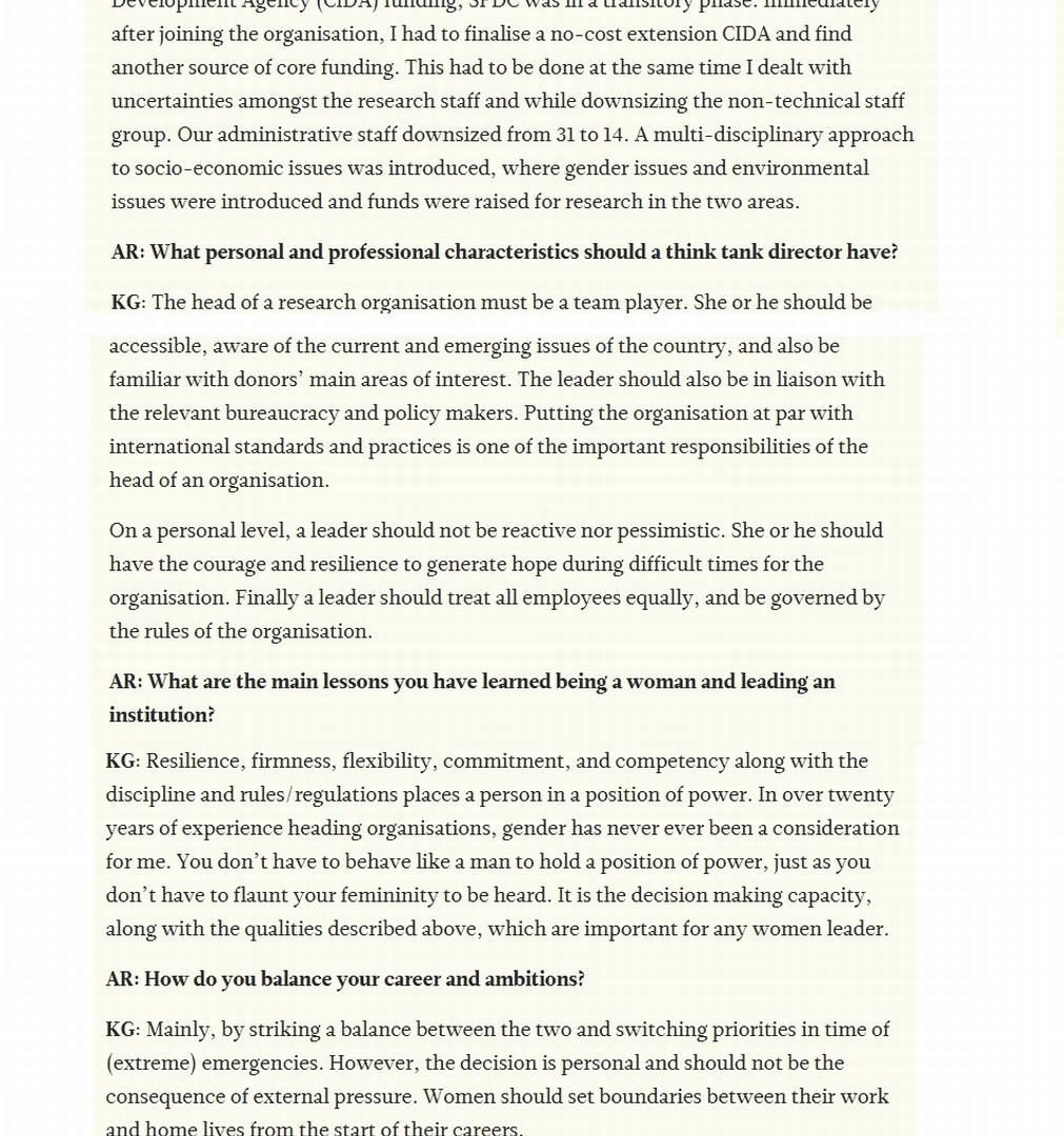 South Asian Regional Conference on Women, Work and Poverty