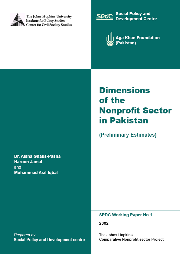 Dimensions of the Nonprofit Sector in Pakistan