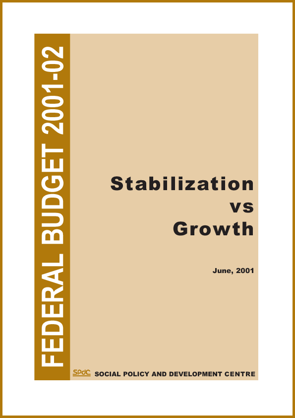 Stabilization vs Growth: Federal Budget 2001-02